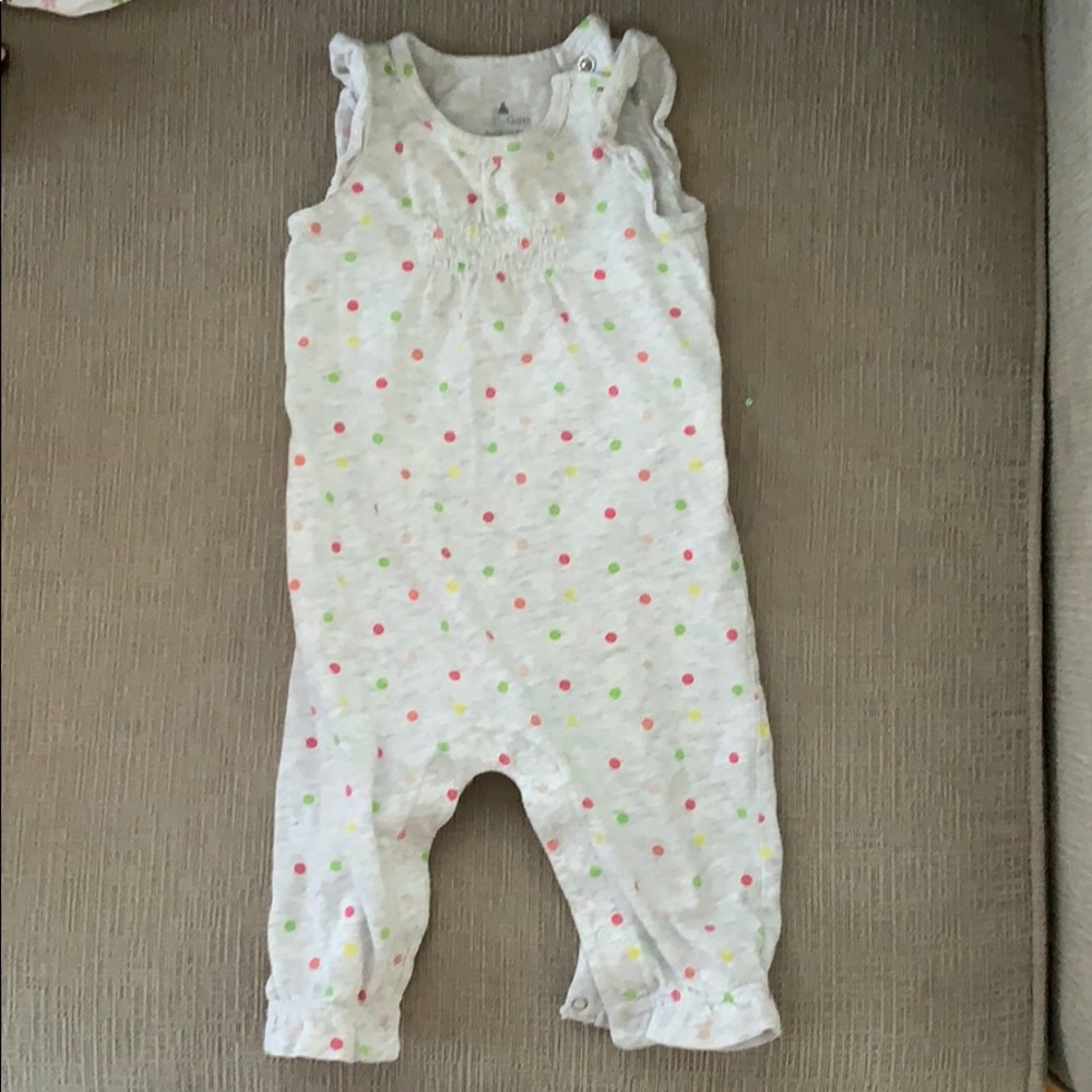 Baby gap polka dot body suit sleeveless